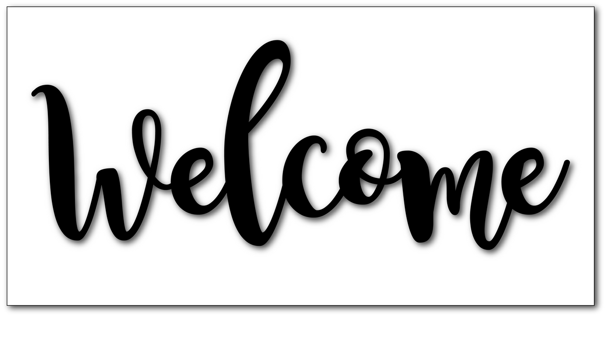 DIY Hanging Flower Hanger Interchangeable Welcome Sign SVG