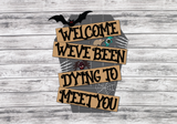 Halloween Coffin Door Hanger - LEVEL 2