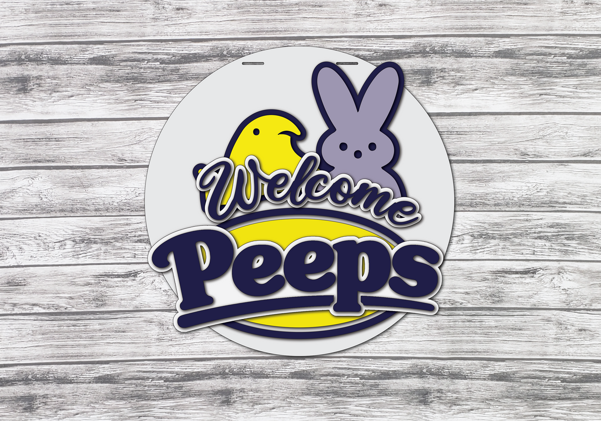 Welcome PEEPS Door Hanger - Lvl 2