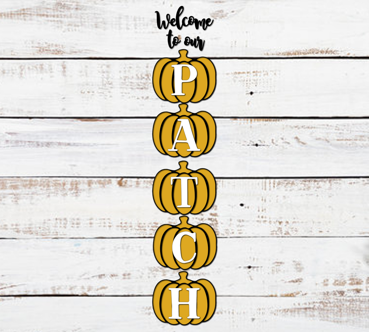 Welcome To Our Patch SVG