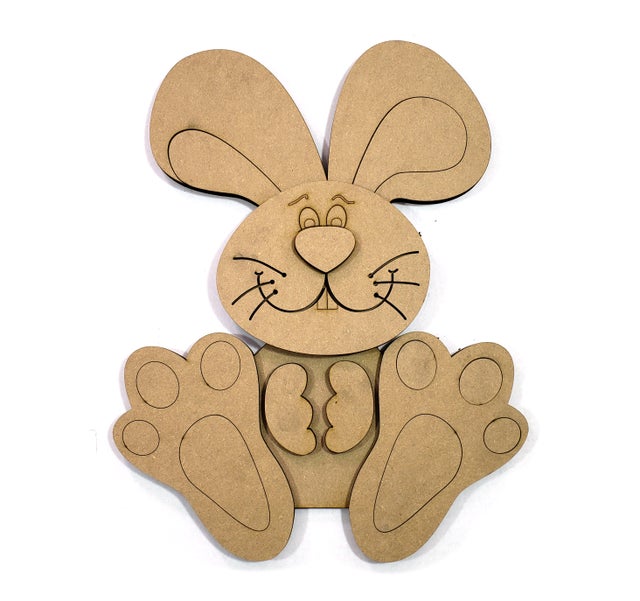 3D Easter Bunny