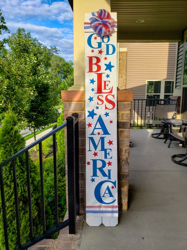 God Bless America SVG