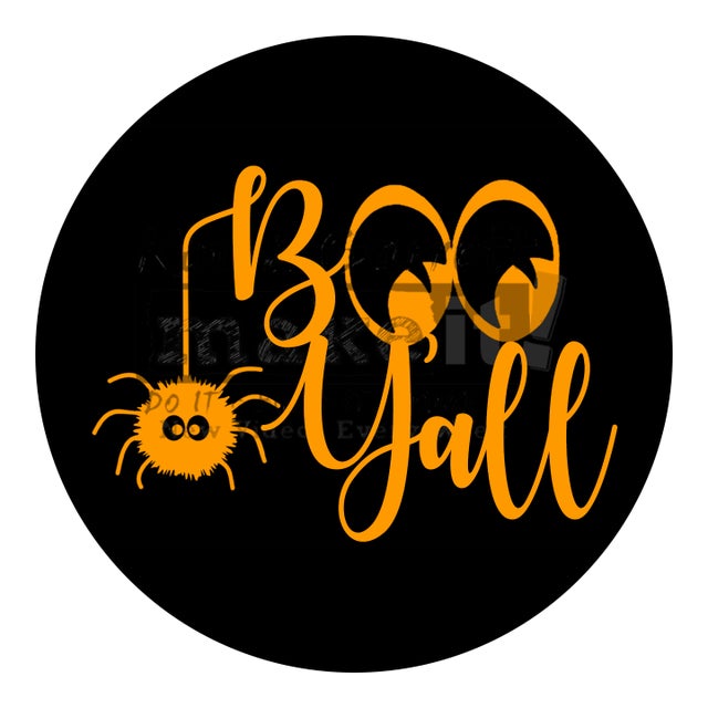 Boo Y'all With Spider Door Hanger - Lvl 1